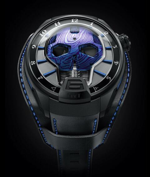 Luxury Replica HYT skull AXL ROSE 151-DL-47-NF-BV watch